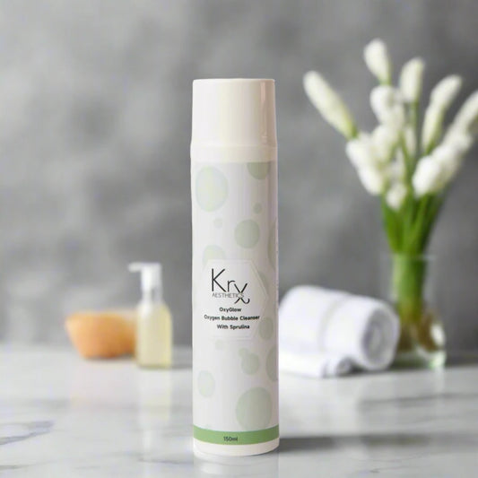 KrX OxyGlow Spirulina Bubble Cleanser