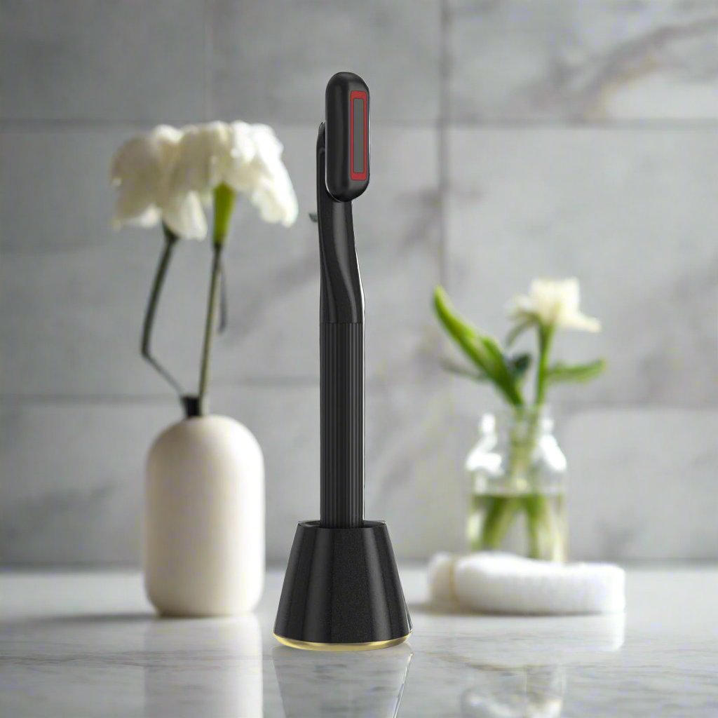 AKS 360 Red Light Therapy with Microcurrent - Black - TheDermalFormula