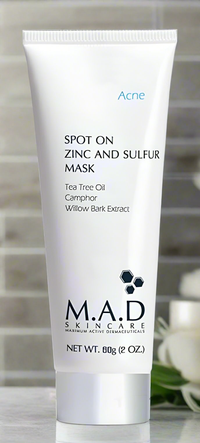 Spot On Zinc and Sulfur Mask M.A.D. Skincare