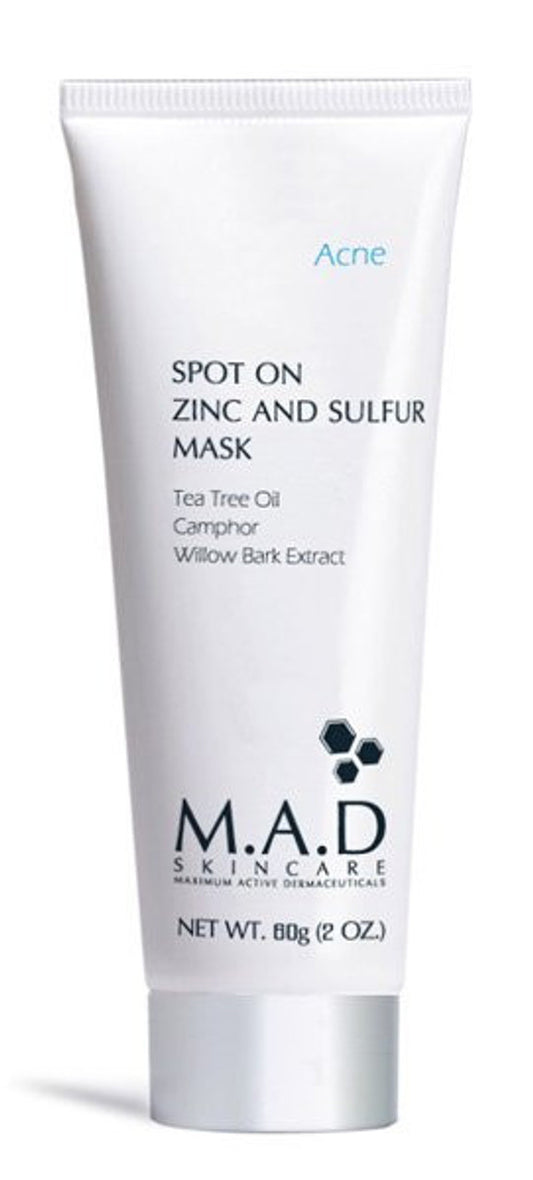 Spot On Zinc and Sulfur Mask M.A.D. Skincare