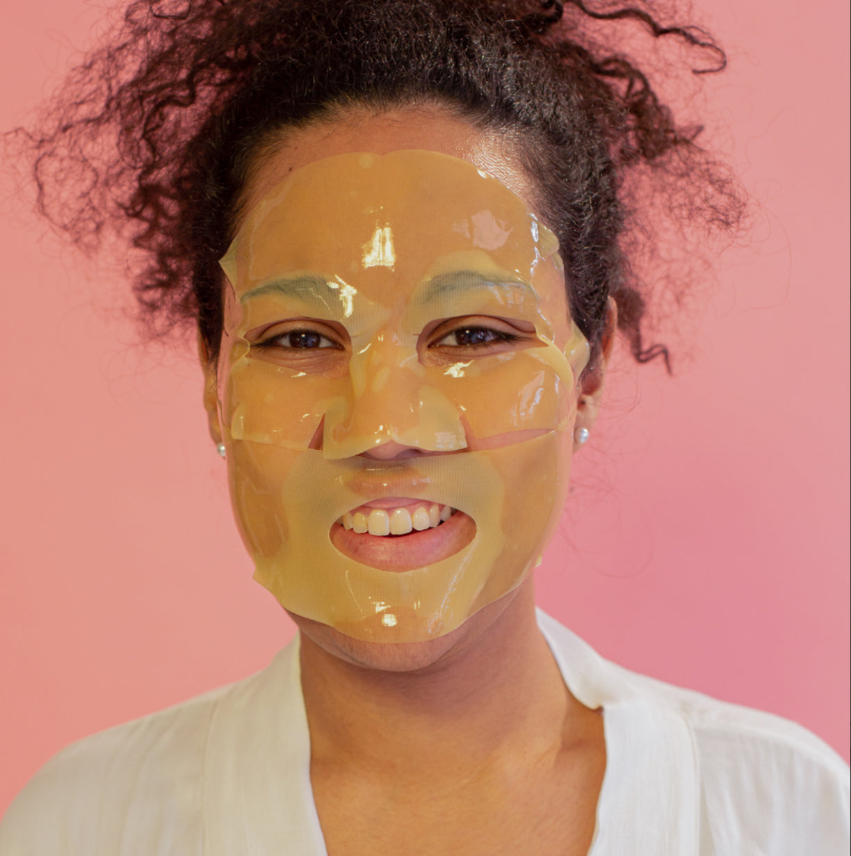 24K Gold Hydrogel Face Mask