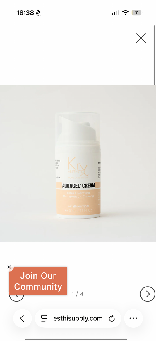 KrX AquaGel™ Cream