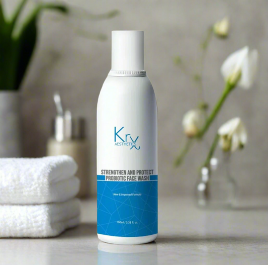 KrX Strengthen + Protect Probiotic Face Wash