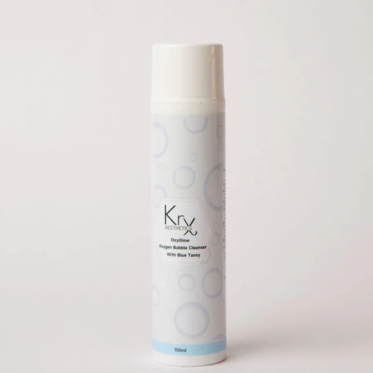 KrX OxyGlow Blue Tansy Bubble Cleanser